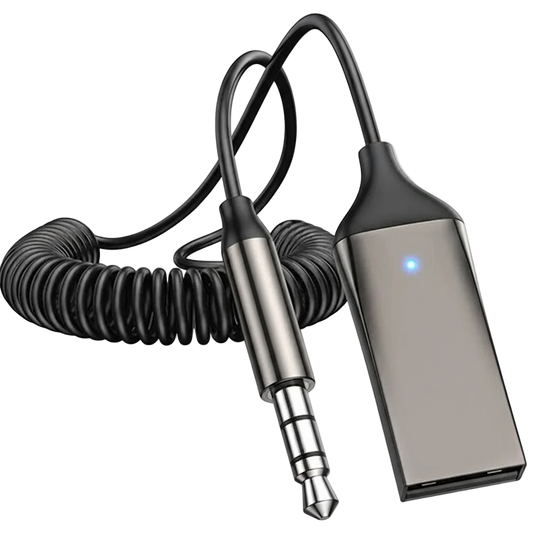 Adapter Bluetooth 5.0 AUX z mikrofonem + PREZENT (E-BOOK)🎁